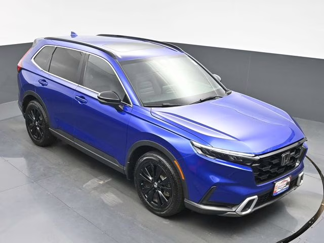 2023 Canyon River Blue Metallic Honda CR-V Hybrid Sport Touring AWD SUV
