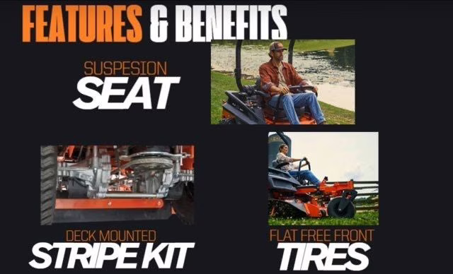 2026 Orange Bad Boy Rebel 54 Kawasaki 27HP