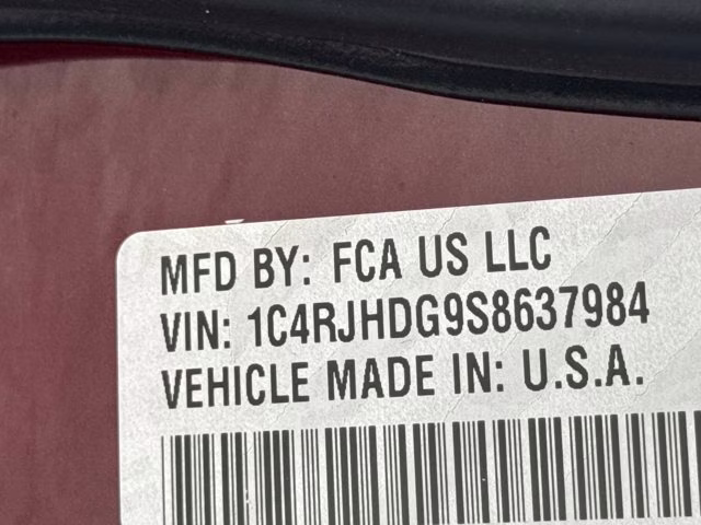 2025 Velvet Red Pearlcoat Jeep Grand Cherokee Overland 4X4 SUV