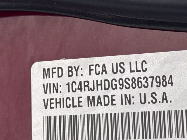 2025 Velvet Red Pearlcoat Jeep Grand Cherokee Overland 4X4 SUV
