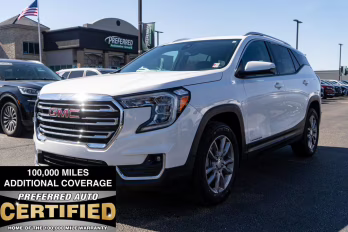 2024 Summit White GMC Terrain SLT AWD SUV