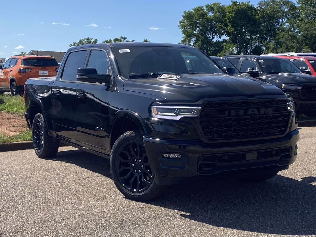 2026 Diamond Black Crystal Pearlcoat Ram 1500 Limited 4X4 Truck
