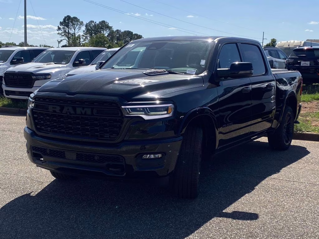 2026 Diamond Black Crystal Pearlcoat Ram 1500 Limited 4X4 Truck