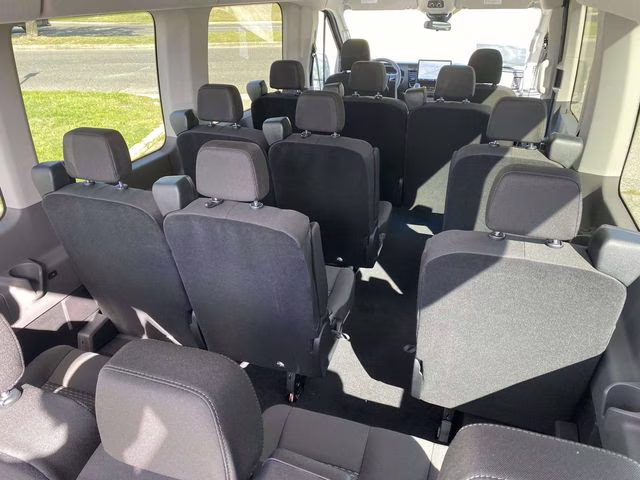 2026 Agate Black Metallic Ford Transit Cargo Van XLT RWD Crossover