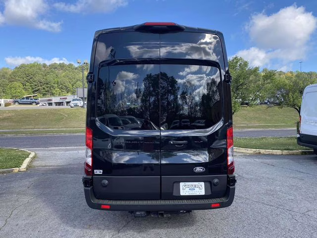 2026 Agate Black Metallic Ford Transit Cargo Van XLT RWD Crossover