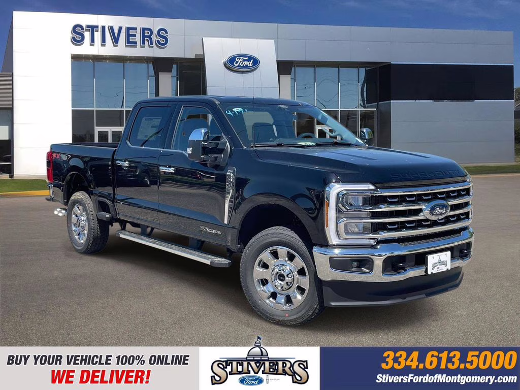 2026 Agate Black Metallic Ford Super Duty F-250 SRW Lariat 4X4 Truck