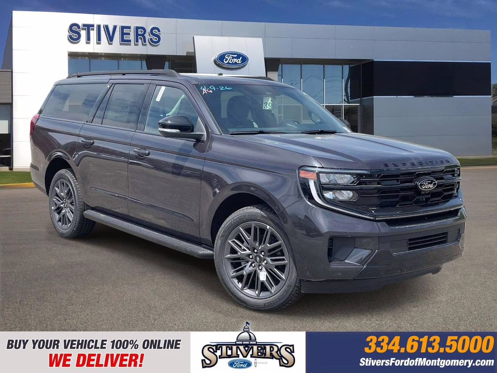 2026 Dark Matter Gray Metallic Ford Expedition Max Platinum 4X4 SUV