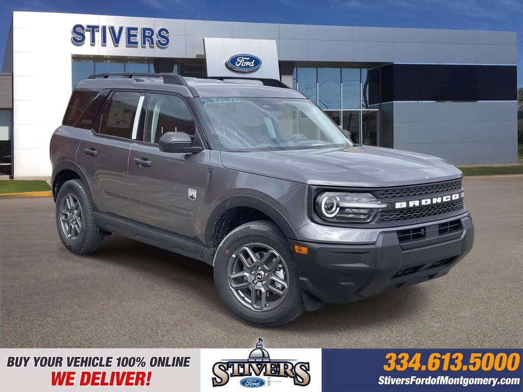 2026 Carbonized Gray Metallic Ford Bronco Sport Big Bend 4X4 SUV