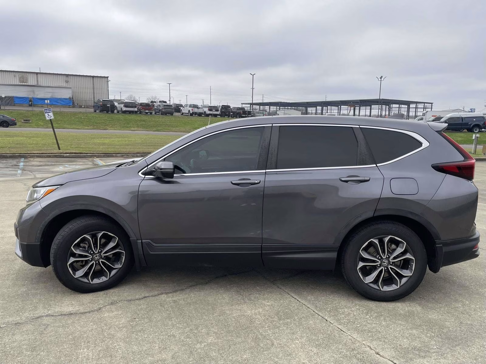 2020 Gray Honda CR-V EX-L FWD SUV