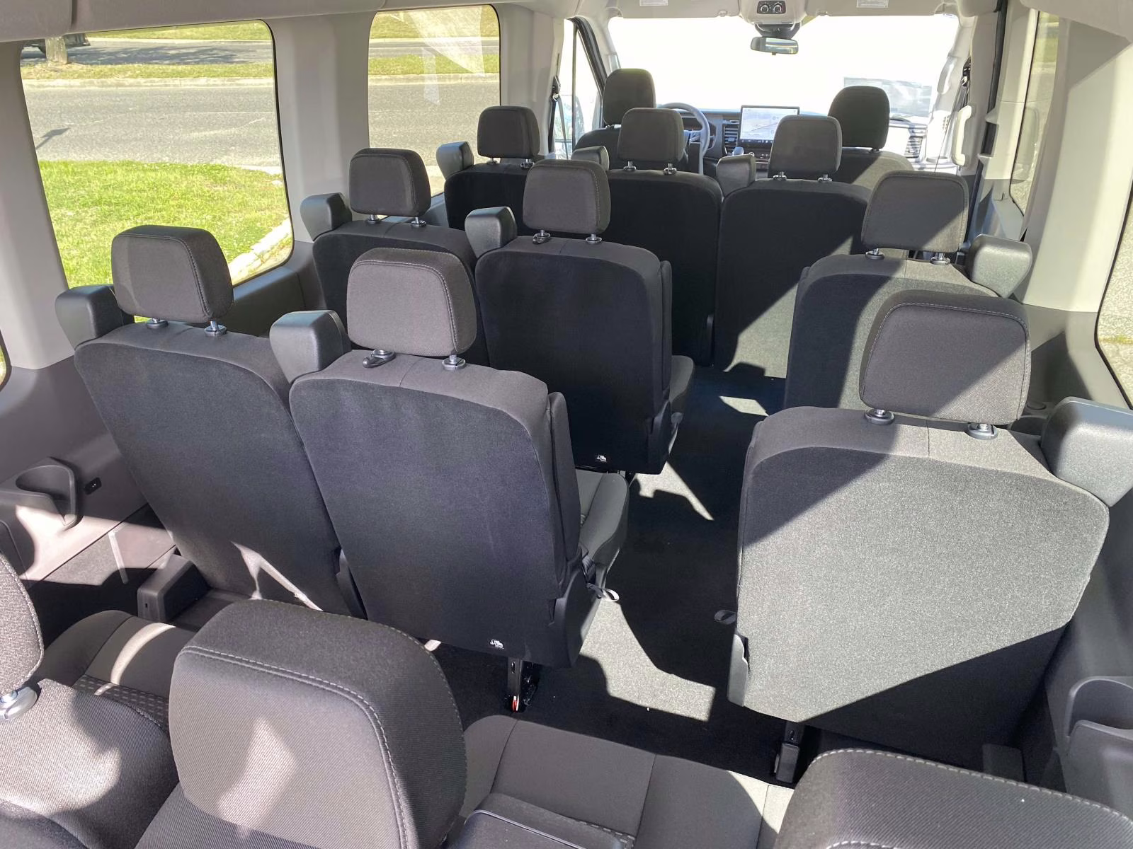 2026 Agate Black Metallic Ford Transit-350 XLT RWD Crossover