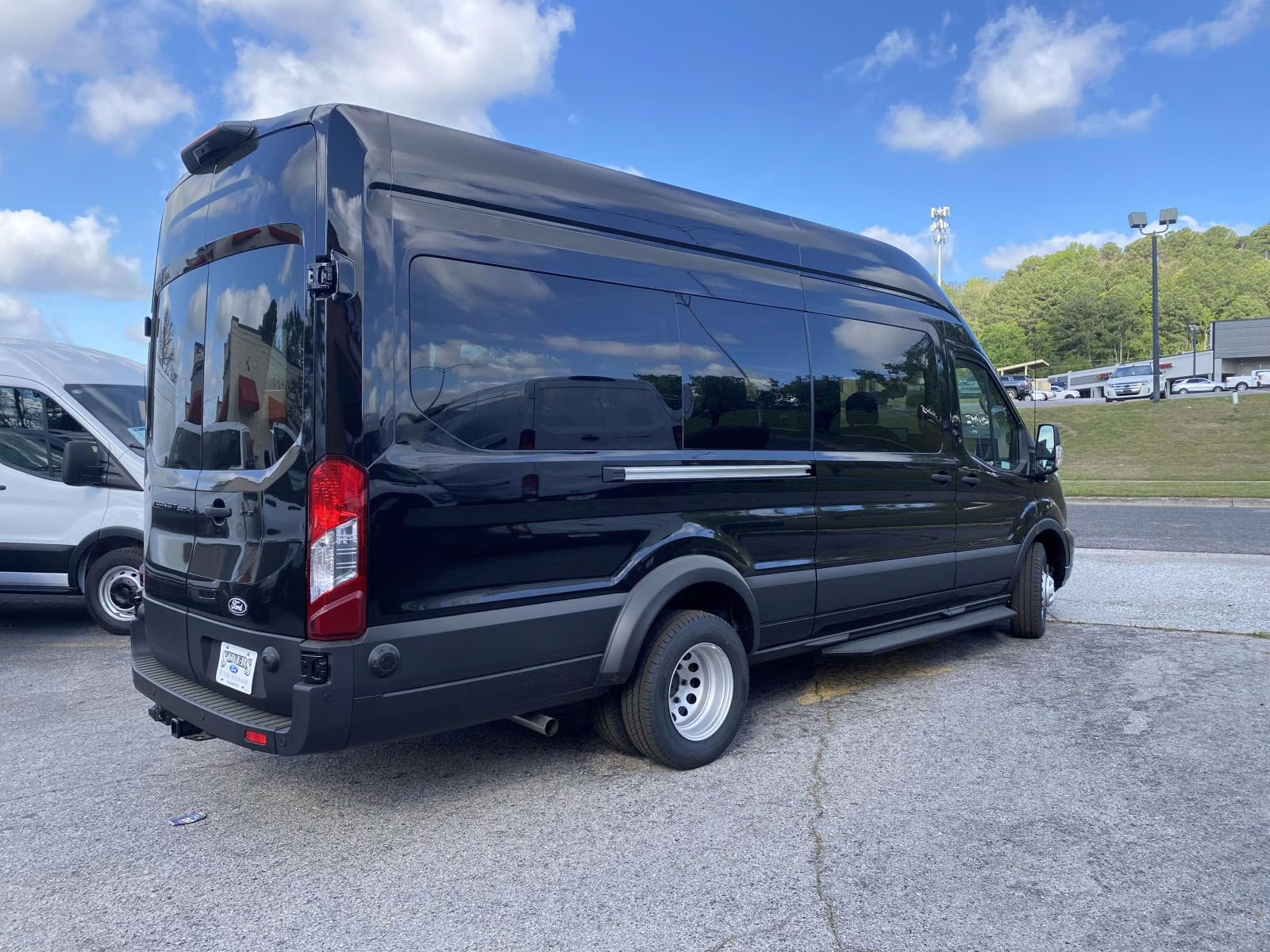 2026 Agate Black Metallic Ford Transit-350 XLT RWD Crossover