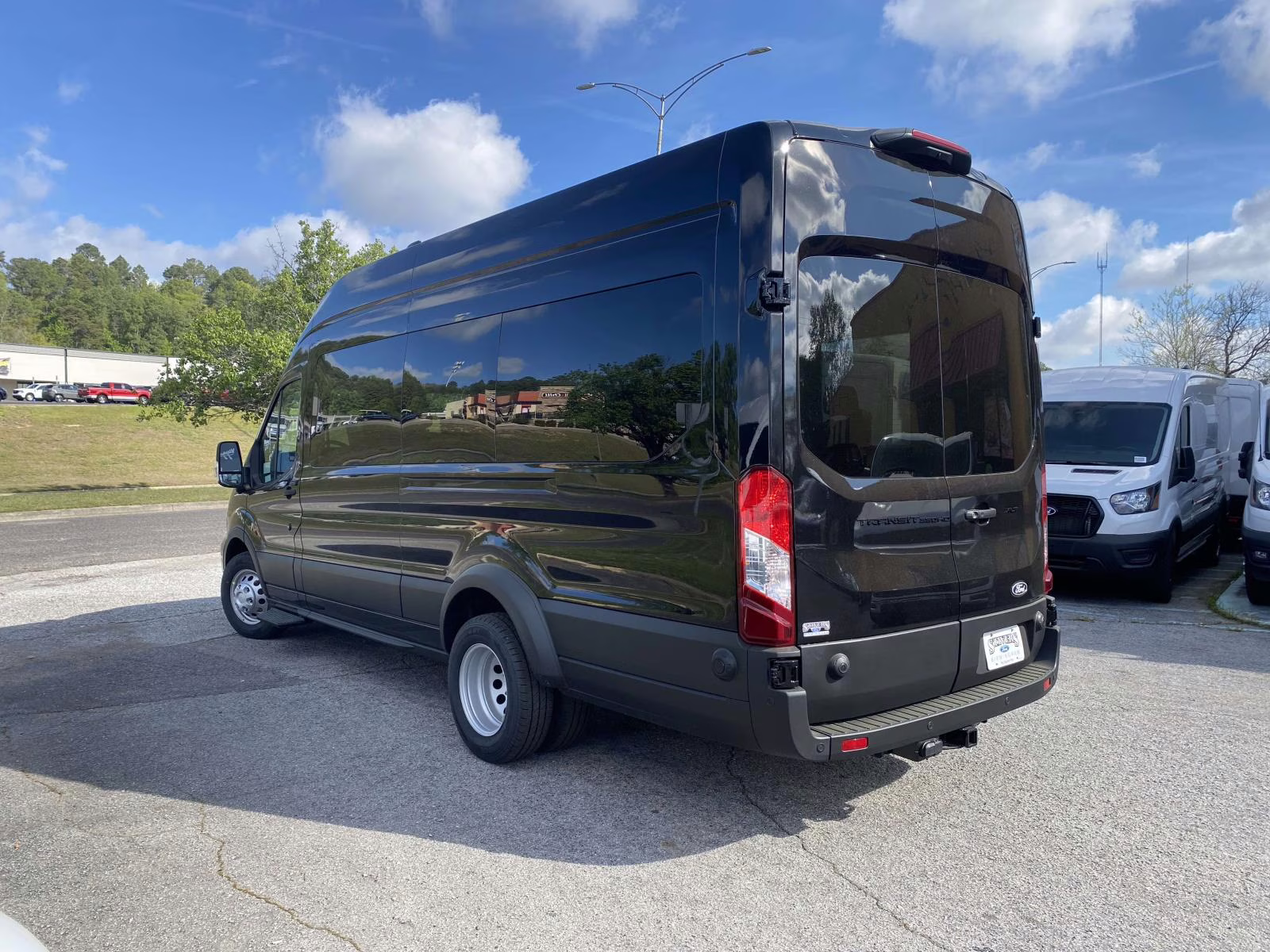 2026 Agate Black Metallic Ford Transit-350 XLT RWD Crossover