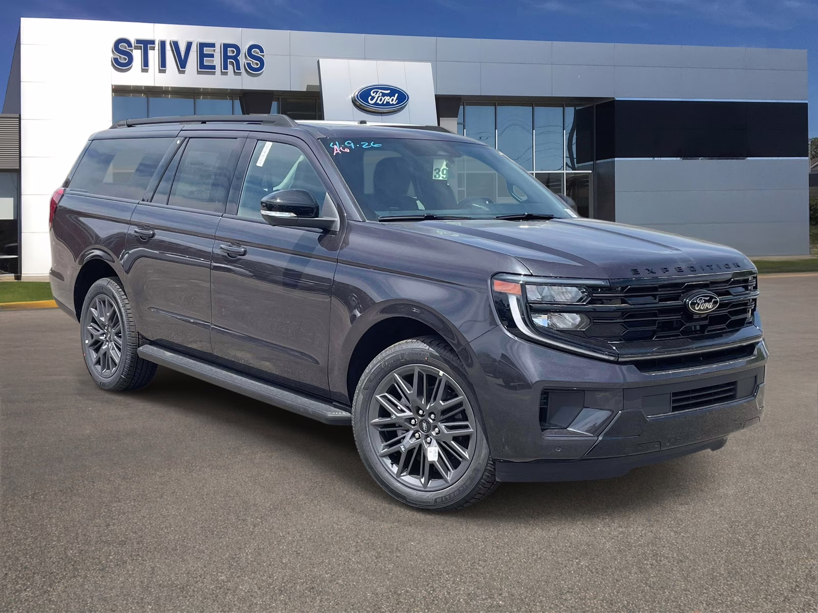 2026 Dark Matter Gray Metallic Ford Expedition Max Platinum 4X4 SUV