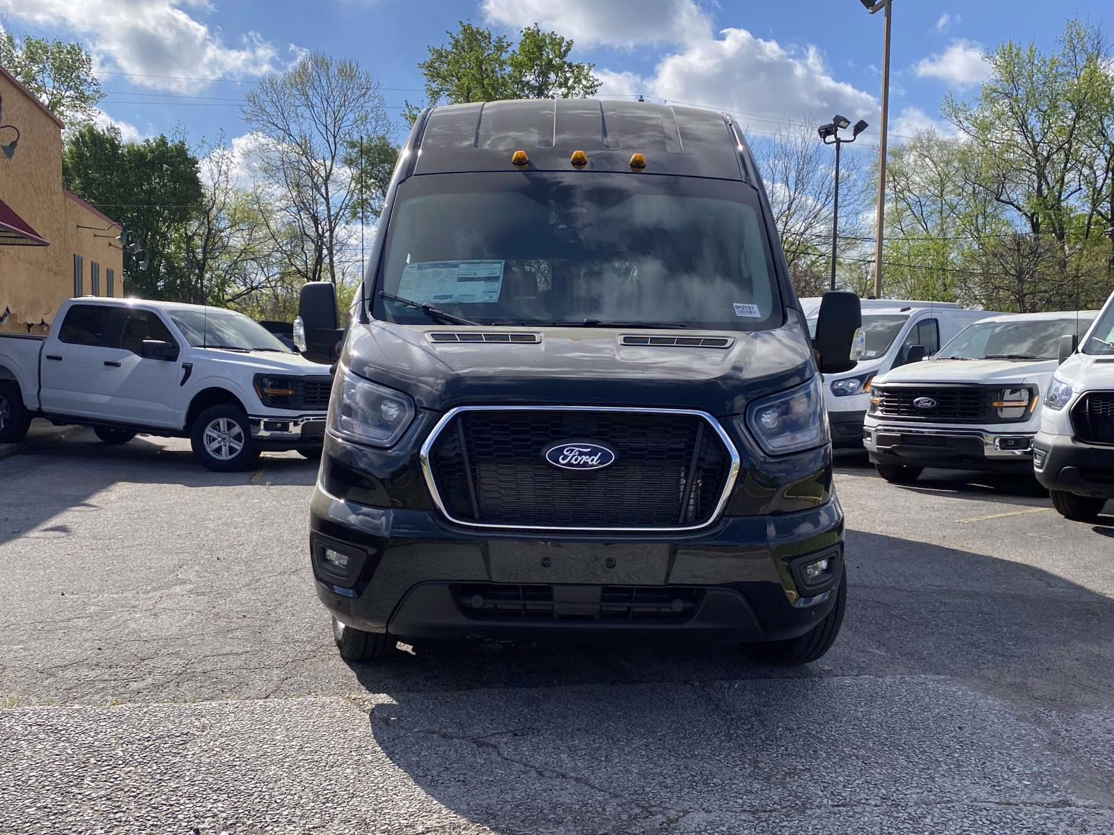 2026 Agate Black Metallic Ford Transit-350 XLT RWD Crossover