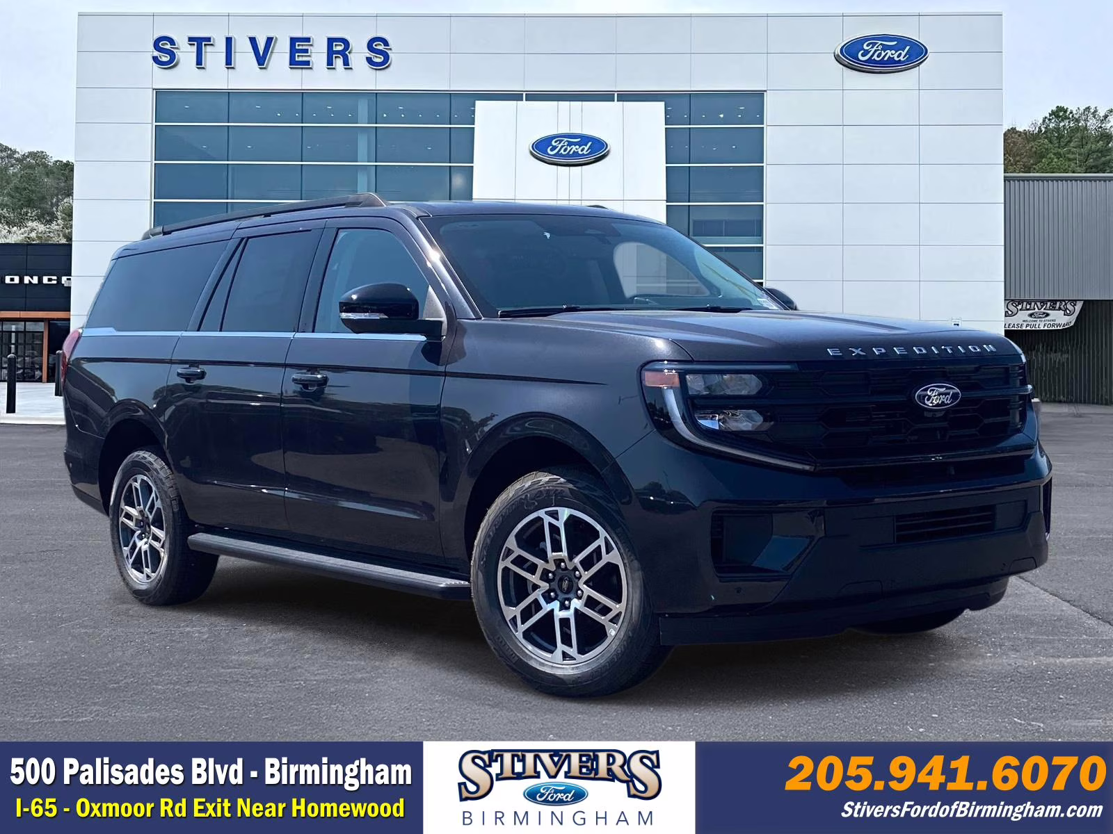 2026 Dark Matter Gray Metallic Ford Expedition Max Active 4X4 SUV