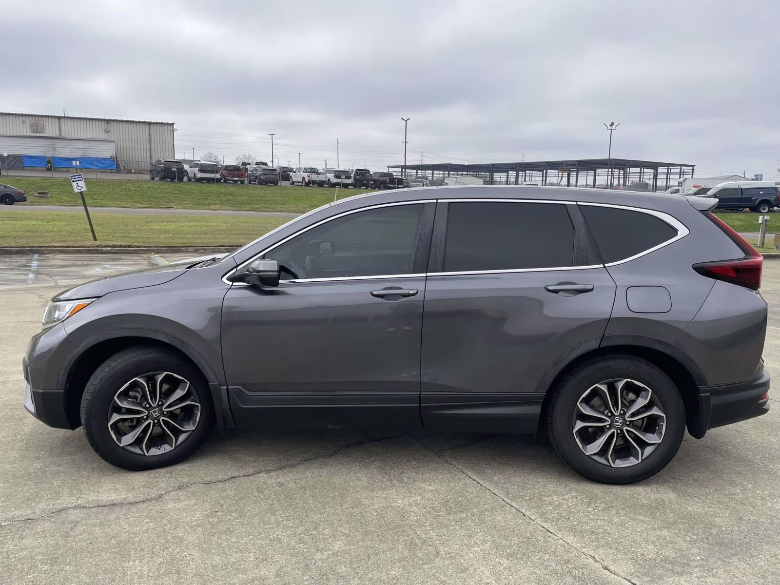 2020 Gray Honda CR-V EX-L FWD SUV