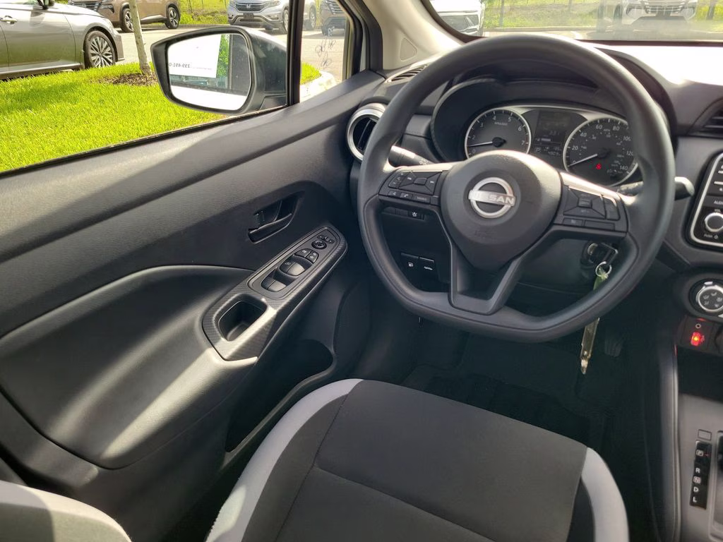 2025 Fresh Powder Nissan Versa 1.6 S FWD Sedan