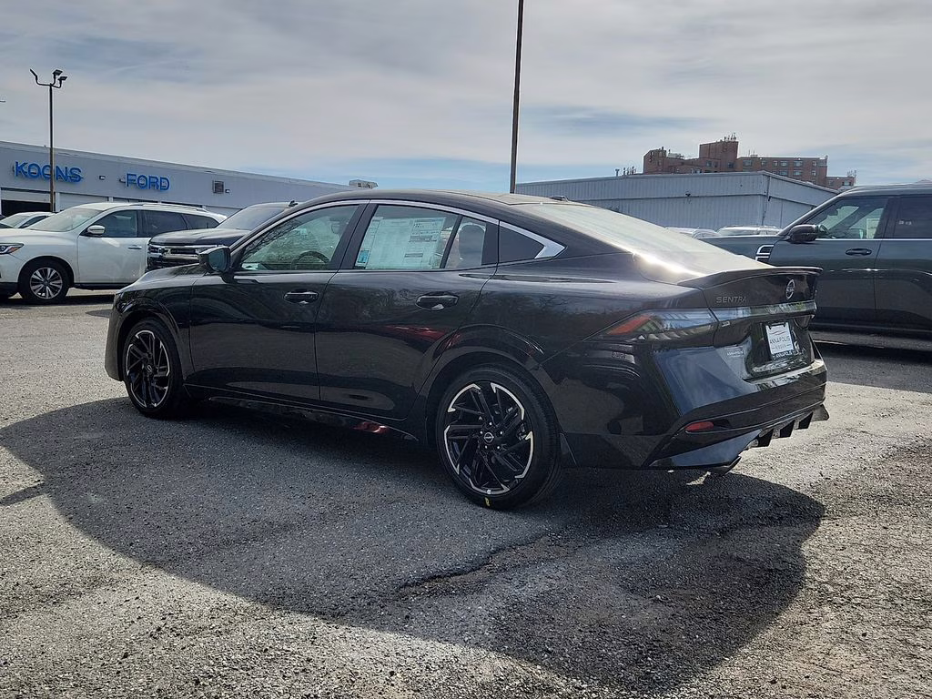 2026 Super Black Nissan Sentra SR FWD Sedan