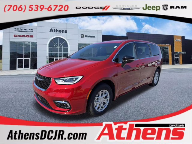 2026 Red Hot Pearlcoat Chrysler Pacifica Select FWD Van