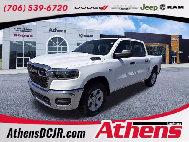 2026 Bright White Clearcoat Ram 1500 Big Horn 4X4 Truck