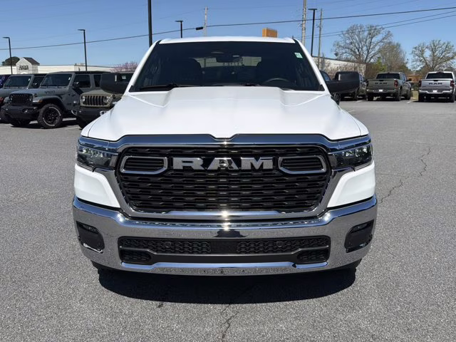 2026 Bright White Clearcoat Ram 1500 Big Horn 4X4 Truck