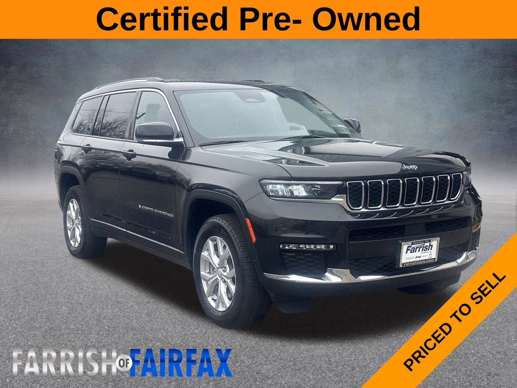 2023 Rocky Mountain Pearlcoat Jeep Grand Cherokee L Limited 4X4 SUV
