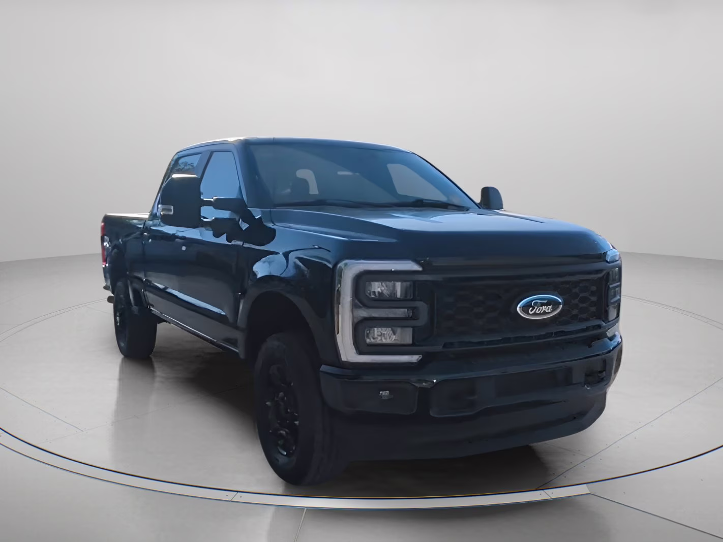 2024 Agate Black Metallic Ford Super Duty F-250 SRW XL Crew Cab Pickup 4X4 Truck