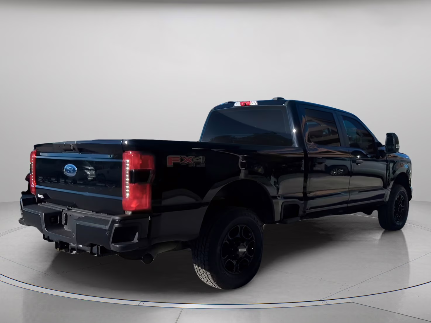 2024 Agate Black Metallic Ford Super Duty F-250 SRW XL Crew Cab Pickup 4X4 Truck