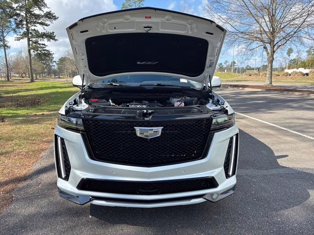 2023 Crystal White Tricoat Cadillac Escalade V-Series AWD SUV