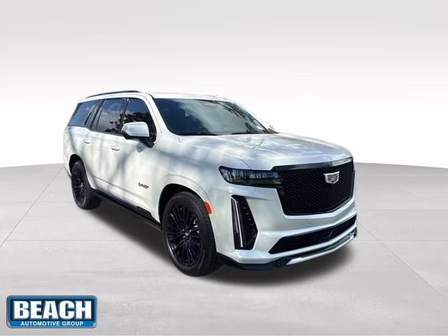 2023 Crystal White Tricoat Cadillac Escalade V-Series AWD SUV