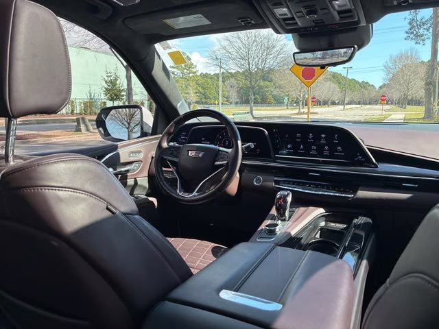 2023 Crystal White Tricoat Cadillac Escalade V-Series AWD SUV