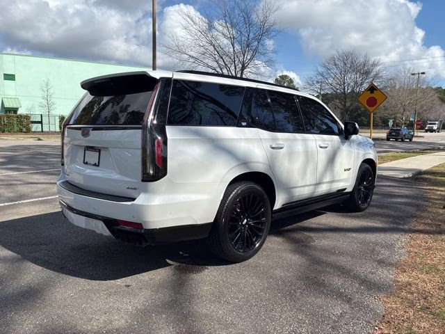 2023 Crystal White Tricoat Cadillac Escalade V-Series AWD SUV