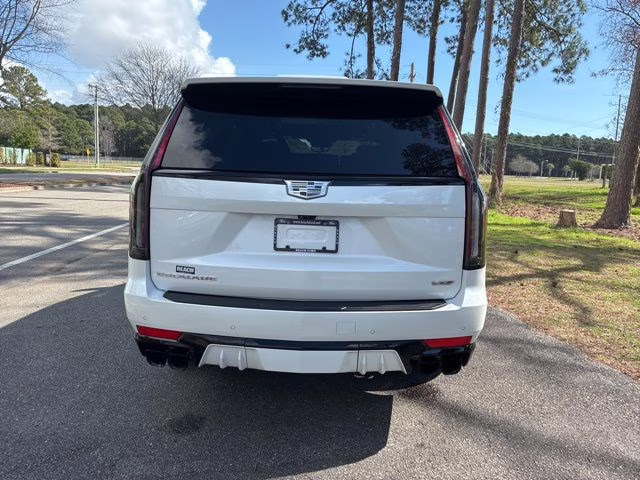 2023 Crystal White Tricoat Cadillac Escalade V-Series AWD SUV