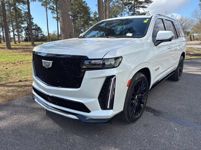 2023 Crystal White Tricoat Cadillac Escalade V-Series AWD SUV