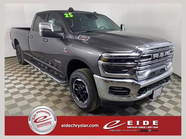 2025 Granite Crystal Metallic Clearcoat Ram 3500 Laramie 4X4 Truck