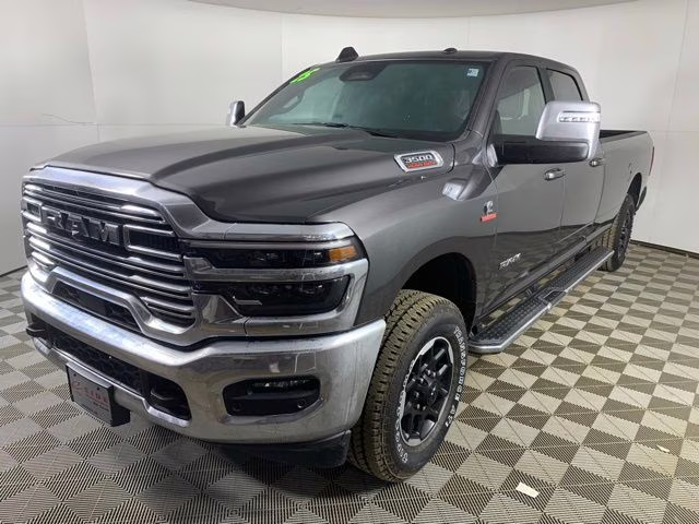 2025 Granite Crystal Metallic Clearcoat Ram 3500 Laramie 4X4 Truck