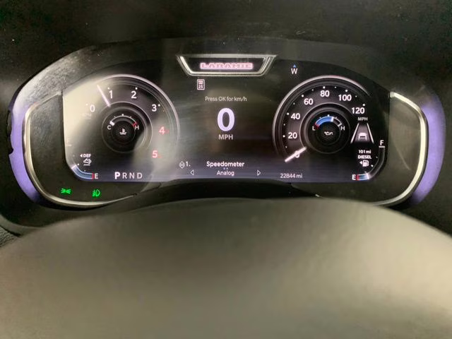 2025 Granite Crystal Metallic Clearcoat Ram 3500 Laramie 4X4 Truck