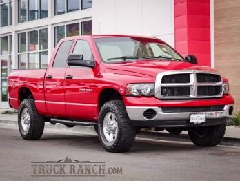 2003 Red Dodge Ram 2500 ST 4X4 Truck