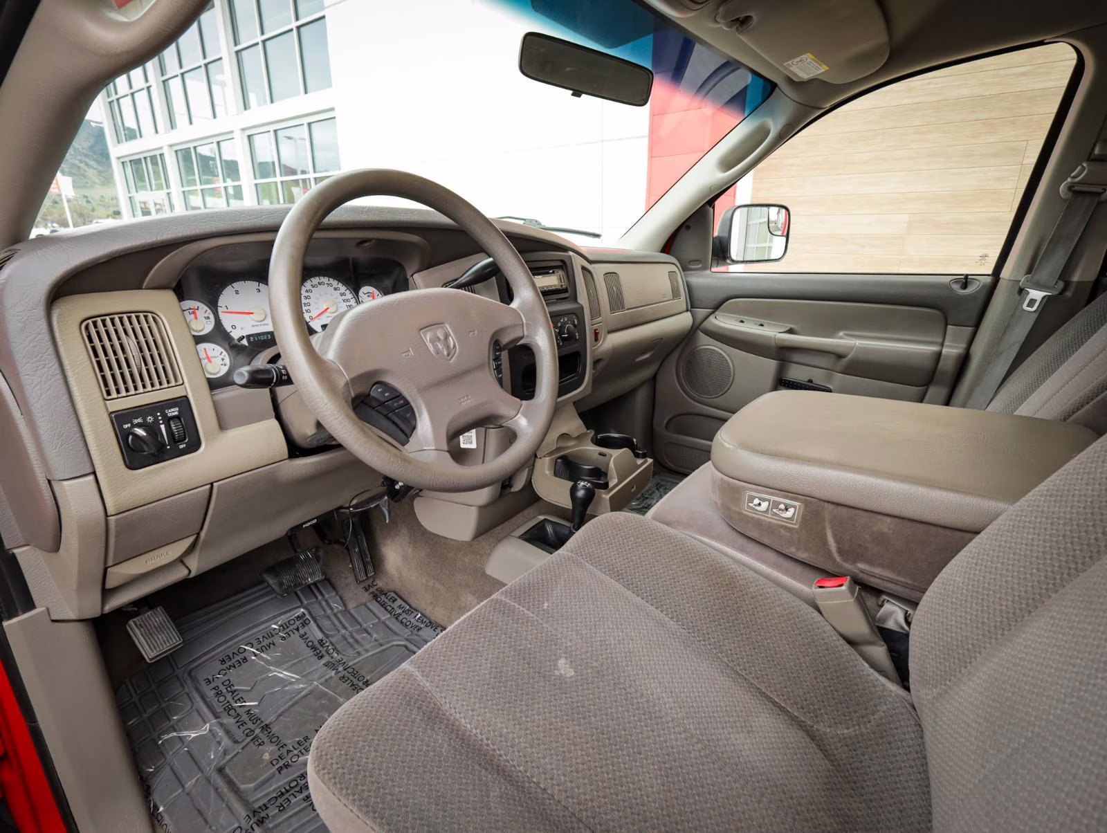 2003 RED Dodge Ram 2500 ST 4X4 Truck