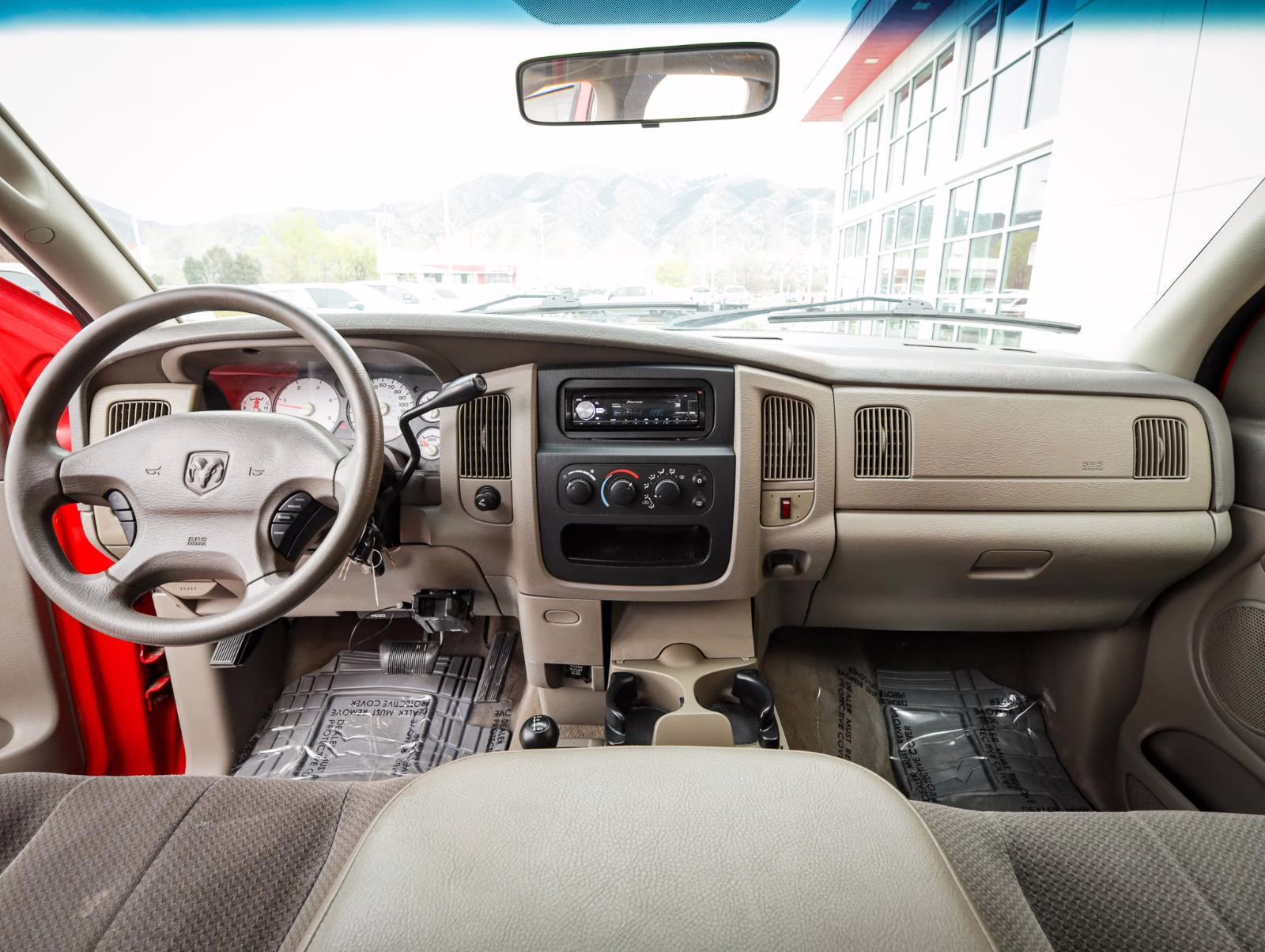 2003 RED Dodge Ram 2500 ST 4X4 Truck