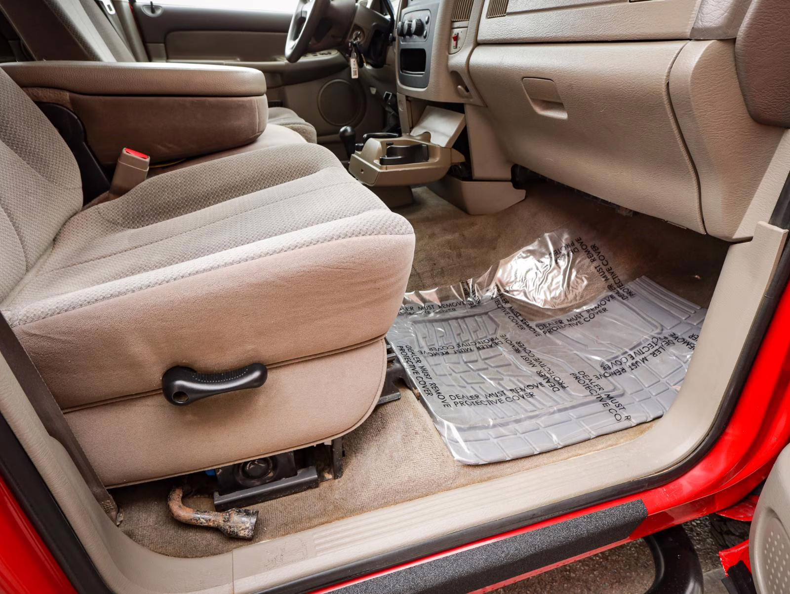 2003 RED Dodge Ram 2500 ST 4X4 Truck
