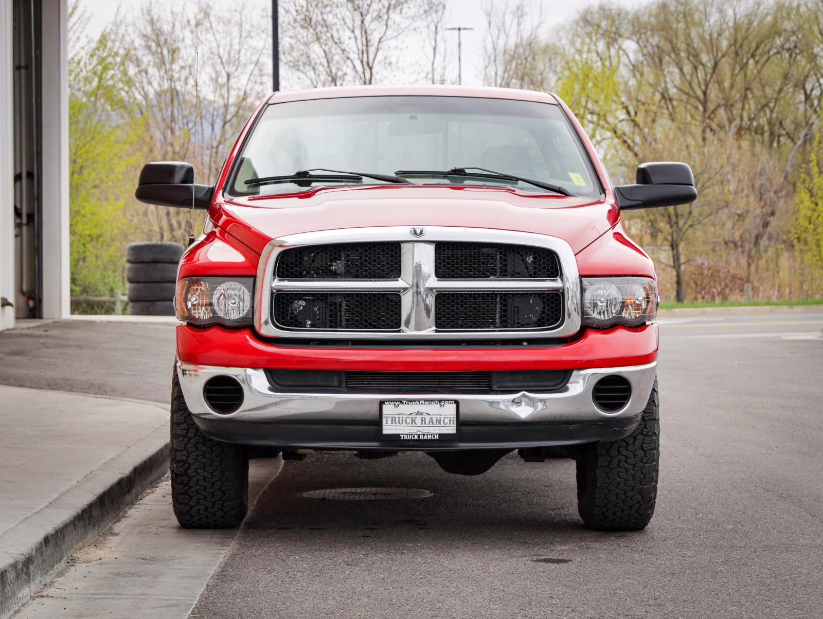 2003 RED Dodge Ram 2500 ST 4X4 Truck