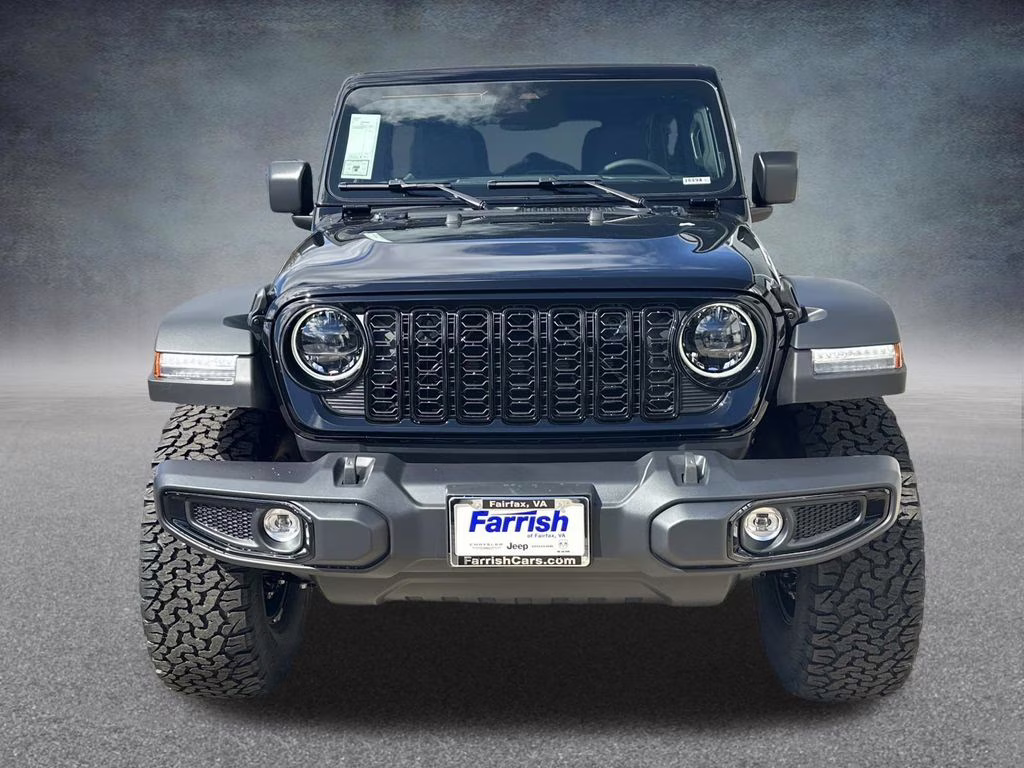 2026 Black Clearcoat Jeep Wrangler Willys 4X4 SUV