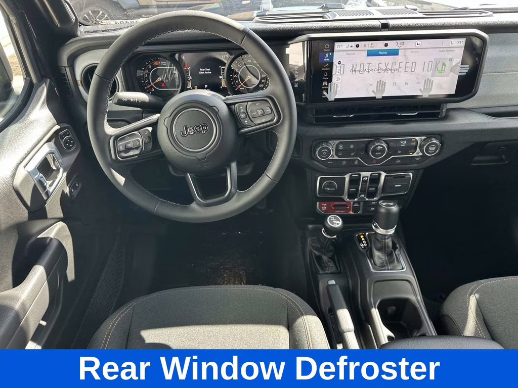 2026 Black Clearcoat Jeep Wrangler Willys 4X4 SUV