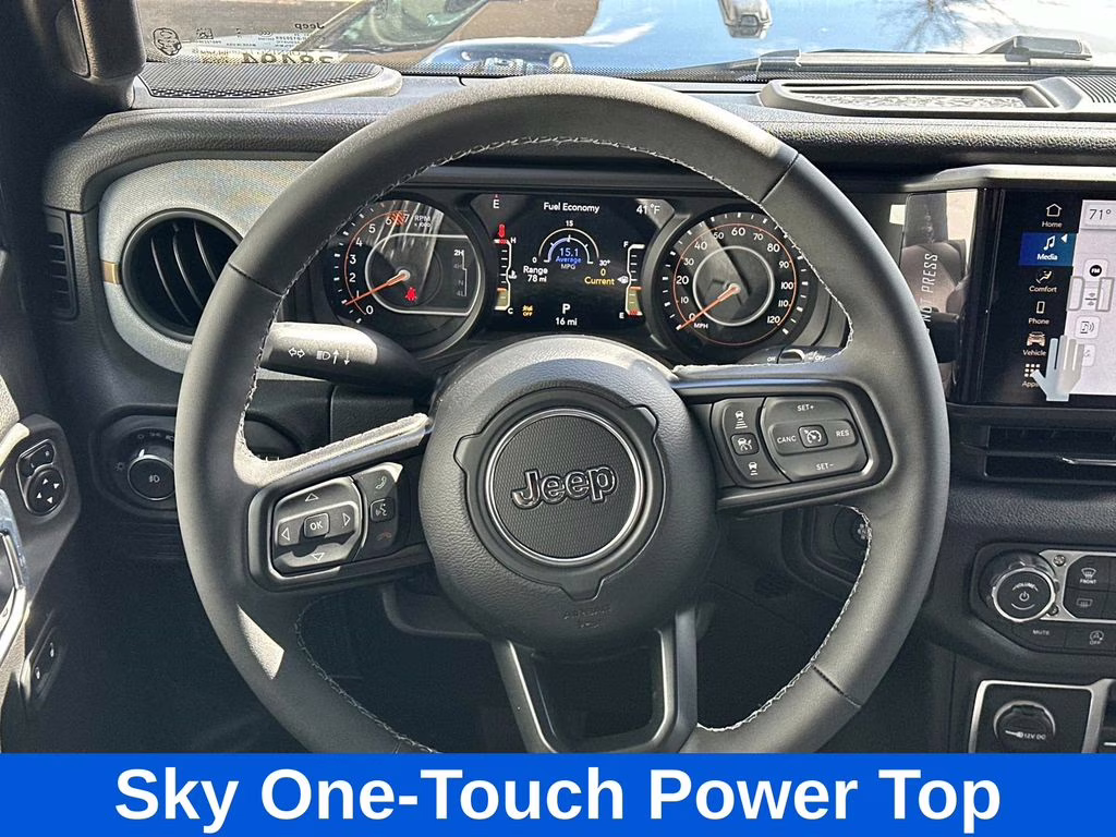 2026 Black Clearcoat Jeep Wrangler Willys 4X4 SUV