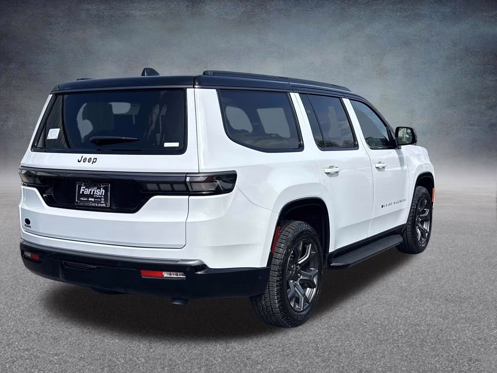 2026 Bright White Clearcoat Jeep Grand Wagoneer Upland 4X4 SUV