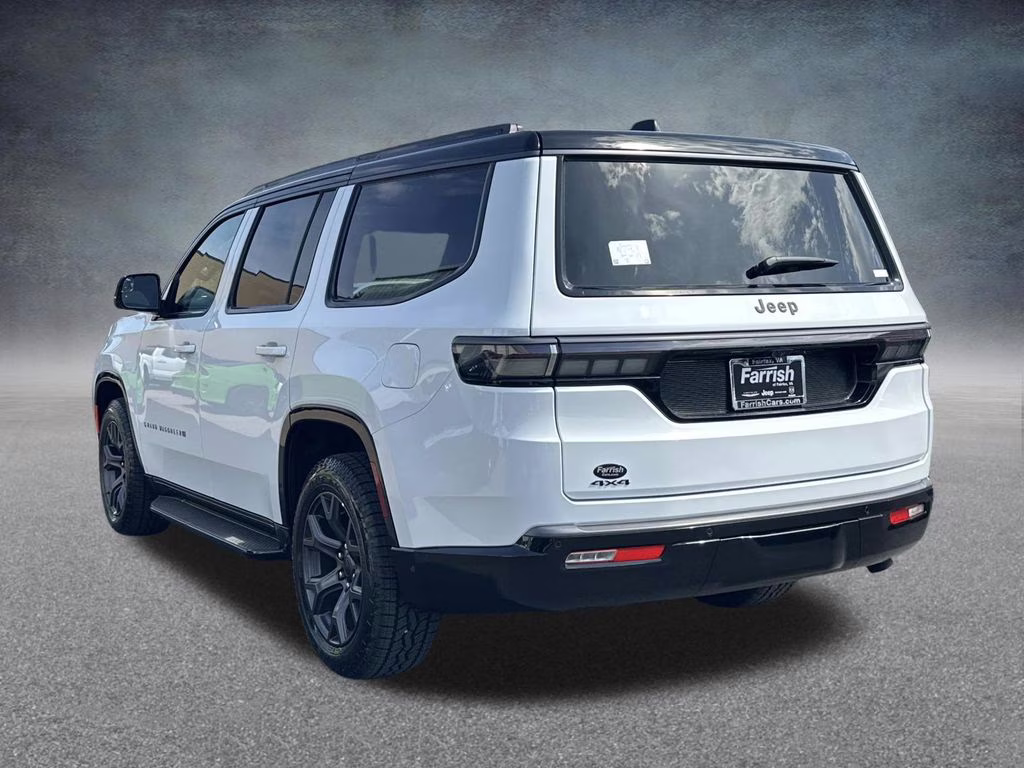 2026 Bright White Clearcoat Jeep Grand Wagoneer Upland 4X4 SUV