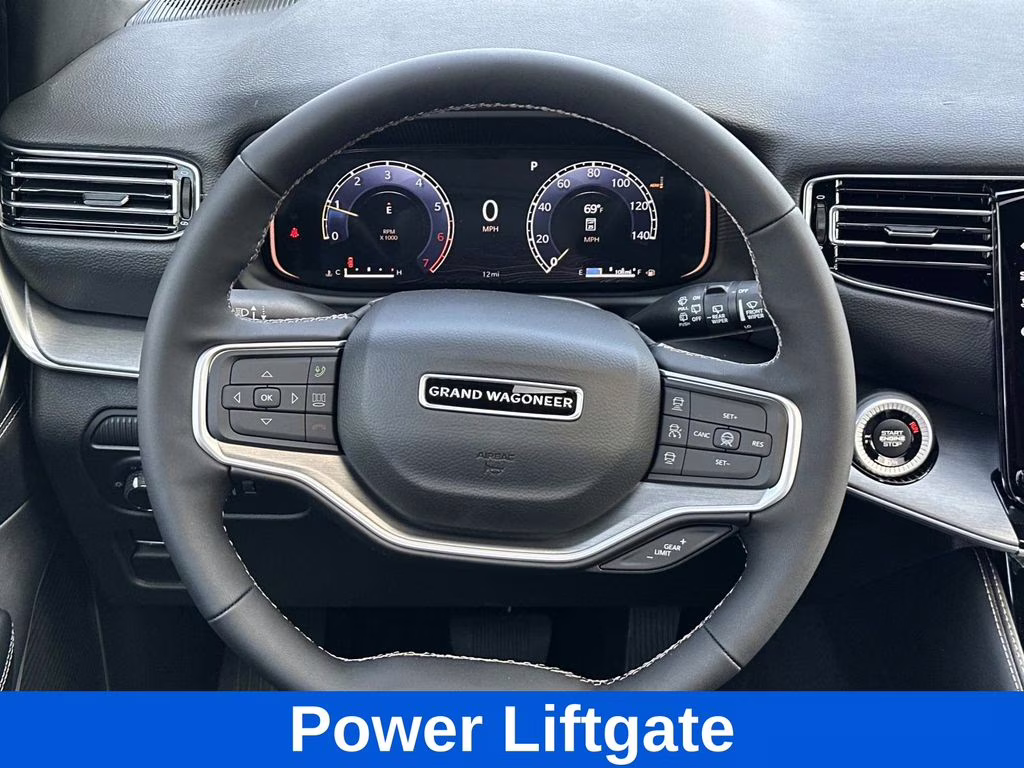 2026 Bright White Clearcoat Jeep Grand Wagoneer Upland 4X4 SUV