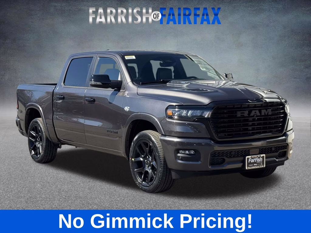 2026 Granite Crystal Metallic Clearcoat Ram 1500 Laramie 4X4 Truck