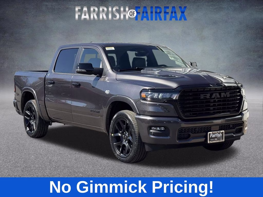 2026 Granite Crystal Metallic Clearcoat Ram 1500 Laramie 4X4 Truck
